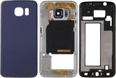 Volledige behuizing Cover (voorbehuizing LCD Frame Bezel Plate + Back Plate behuizing Camera Lens Panel + Battery Back Cover) voor Galaxy S6 Edge / G925 (blauw)