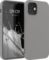kwmobile telefoonhoesje geschikt voor Apple iPhone 12 / iPhone 12 Pro - Hoesje voor smartphone - Back cover in steengrijs