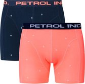 Petrol Industries - 2-pack boxershorts met print Heren - Maat M