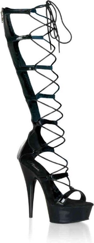 Foto: Pleaser delight 698 plateau laarzen us 7 37 shoes zwart