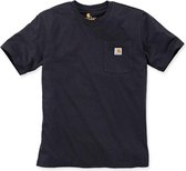 Carhartt 103296 Workwear Pocket T-Shirt - Relaxed Fit - Black - S