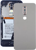Let op type!! Batterij achtercover voor Nokia 7.1 (zilver)