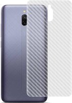 Voor Xiaomi Redmi 8A IMAK Carbon Fiber Pattern PVC Back Protective Film