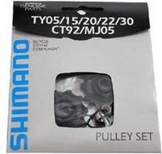 Shimano Derailleurwieltjes Tourney 6/7s Zwart 10 Paar - Shimano