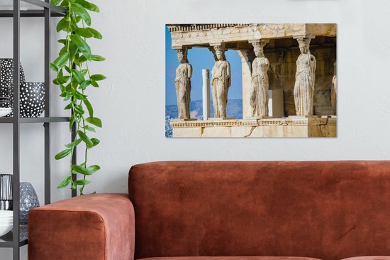 Toile cariatide 2cm 90x60 cm - Tirage photo sur toile (Décoration murale salon / chambre)