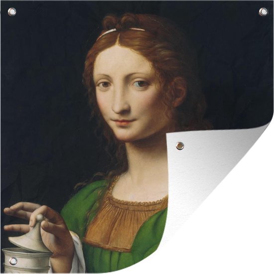 Tuindoek Maria Magdalena - Leonardo da Vinci - 100x100 cm