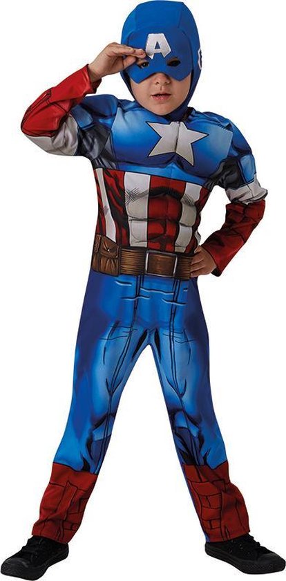Reversible deluxe Capt. America/Iron Man - Child - Carnavalskleding - Rubies