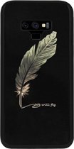 - ADEL Siliconen Back Cover Softcase Hoesje Geschikt voor Samsung Galaxy Note 9 - Veer