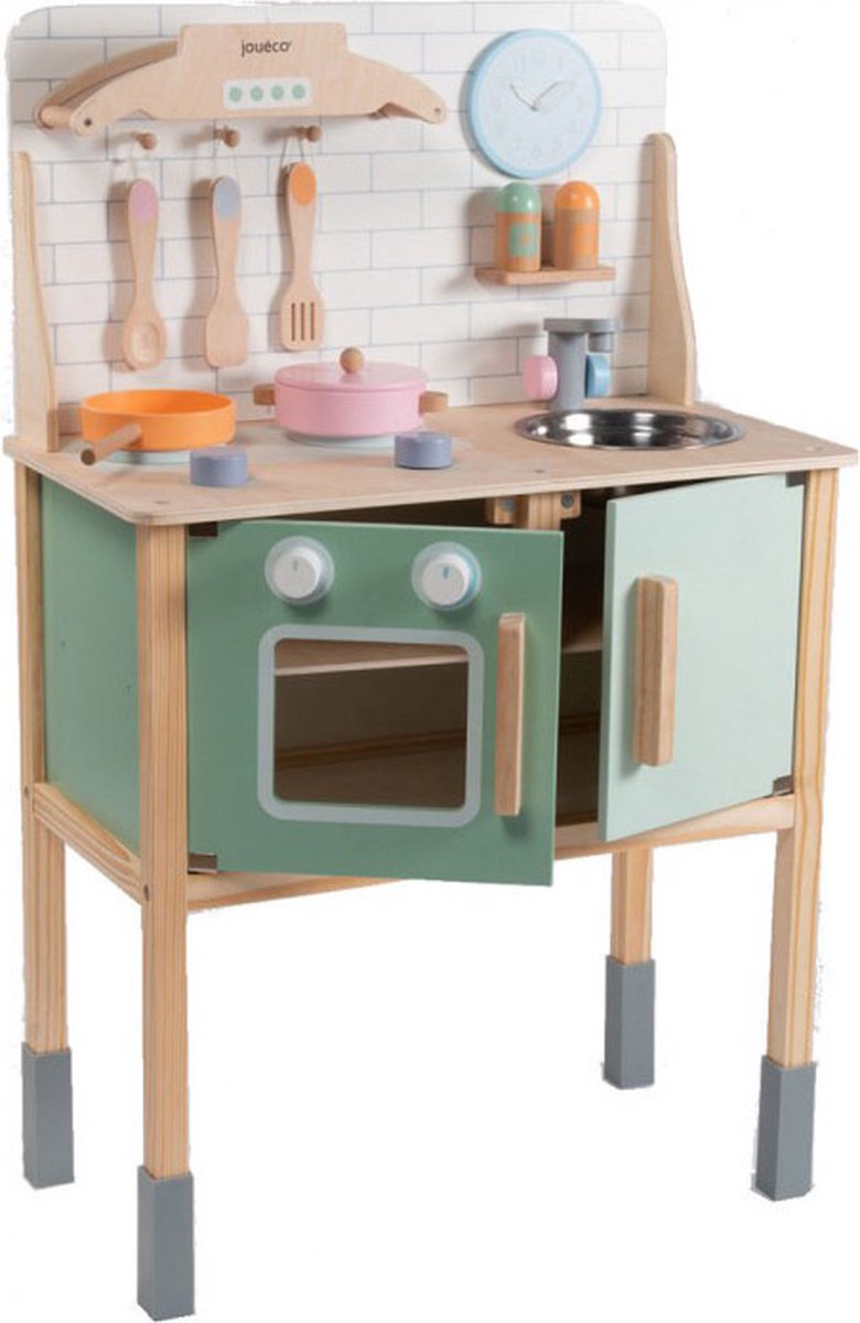 Jouéco® - Houten keuken met accessoires — afbeelding 3