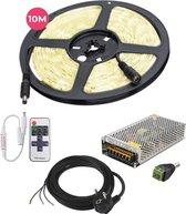 Lagiba 12V waterdichte LED strip - 1000 cm - 3000K - 144.0 Watt