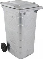 Afvalcontainer / Kliko / Mini Container 240 Liter Staalverzinkt