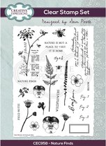 Creative Expressions Clear stamp - Natuur - A5 - Set van 25 stempels