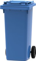 Mini container Kliko Afvalcontainer 120 liter 120liter 120l blauw