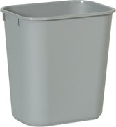 Rubbermaid Rechthoekige afvalbak 12,9 ltr, grijs (VB002955)