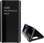 Flip Cover Clear View - Book Case - Telefoonhoesje - Hoesje voor Samsung Note 10 Plus - Zwart