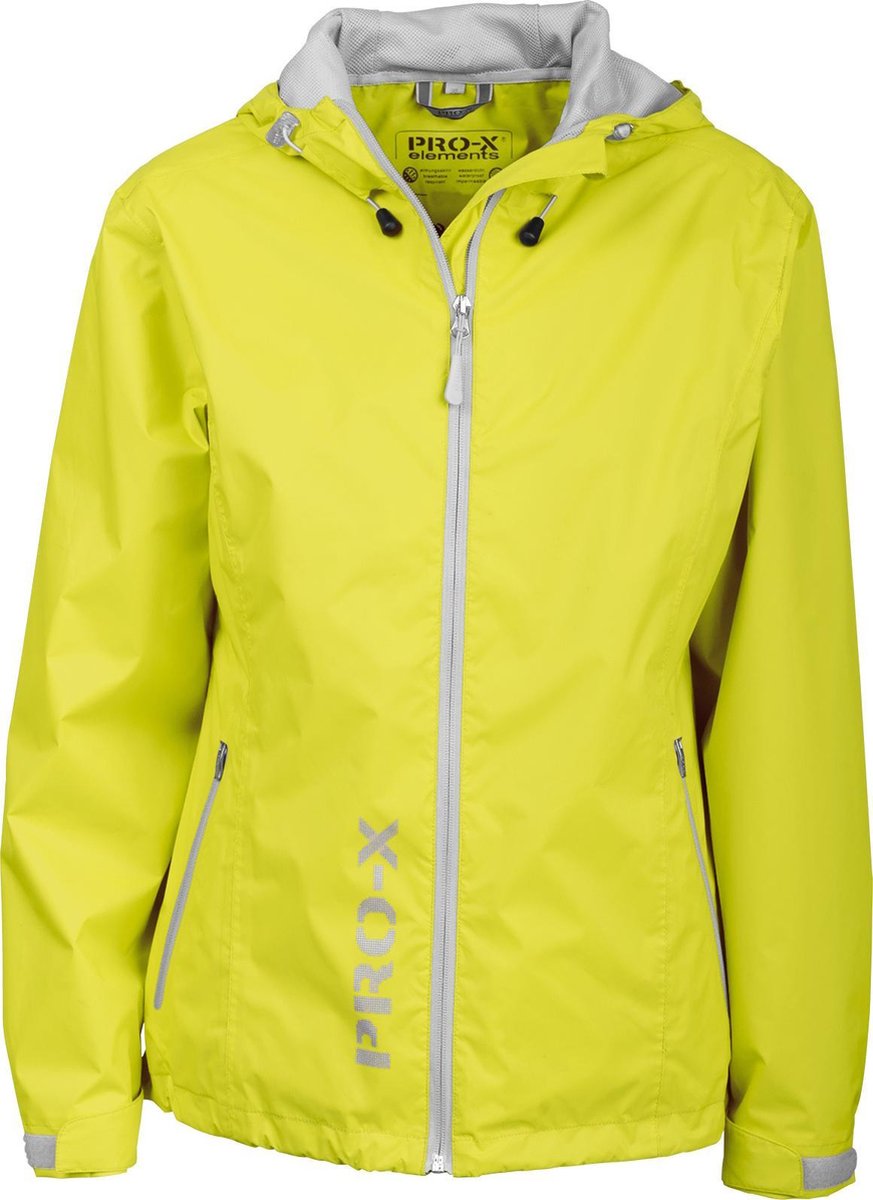 Pro-x Elements Outdoorjas Flash Dames Polyamide Lime Groen