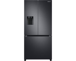 Samsung RF50A5202B1/EU amerikaanse koelkast Vrijstaand 495 l Zwart, Geborsteld staal