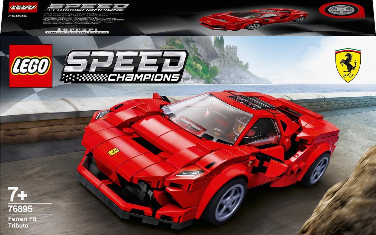 Lego Speed Champions Ferrari F8 Tributo 76895 Bol Com