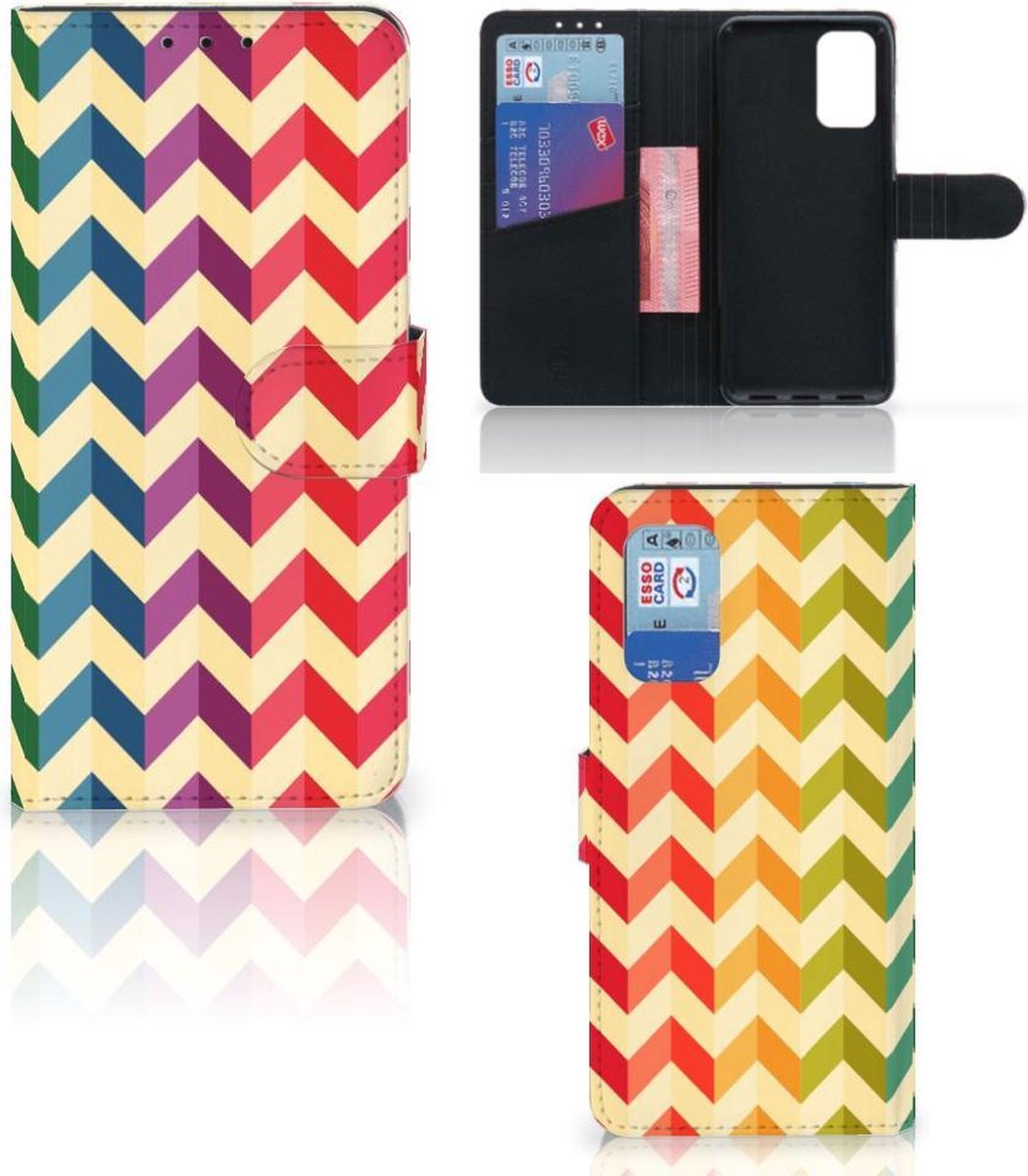 Samsung Galaxy A32 4G Telefoon Hoesje Zigzag Multi Color