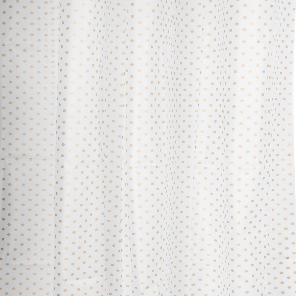 Differnz Douchegordijn Dots – 180 x 200 cm – Waterdicht PEVA – Wit