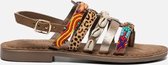 Sandalen taupe - Heren - Maat 33