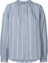 Lollys Laundry Dames Bibi Blouse Lichtblauw maat XS
