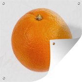 Tuinposters Sinaasappel - Oranje - Fruit - 50x50 cm - Tuindoek - Buitenposter