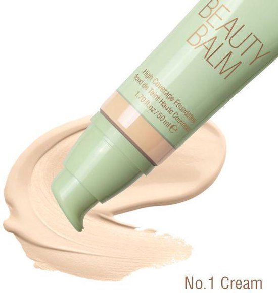 Pixi Face Beauty Balm High Coverage Foundation No.1 Cream
