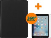 Fooniq Boek Hoes Zwart + Screenprotector - Geschikt Voor Apple iPad 2