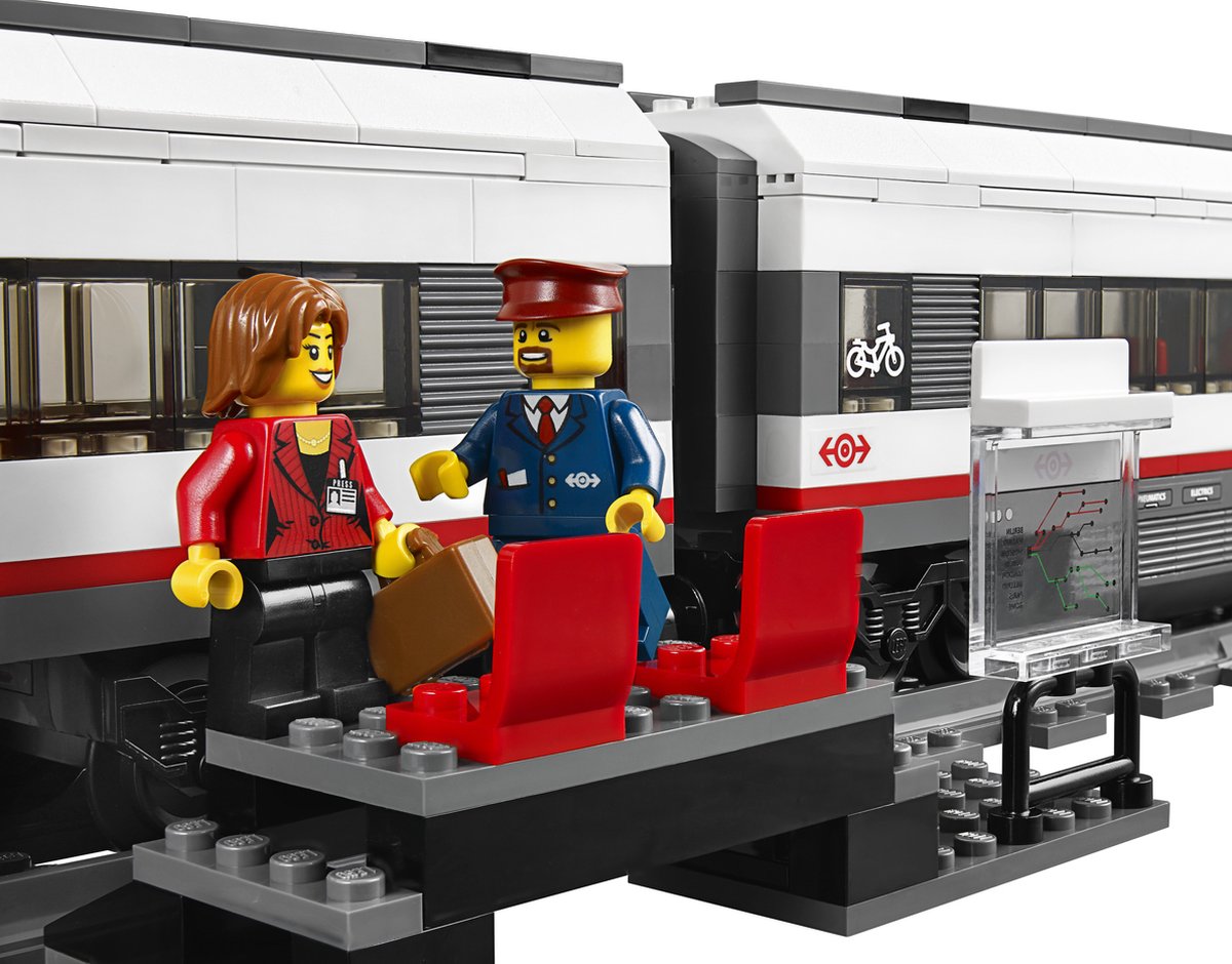 LEGO City Hogesnelheidstrein 60051 — afbeelding 14
