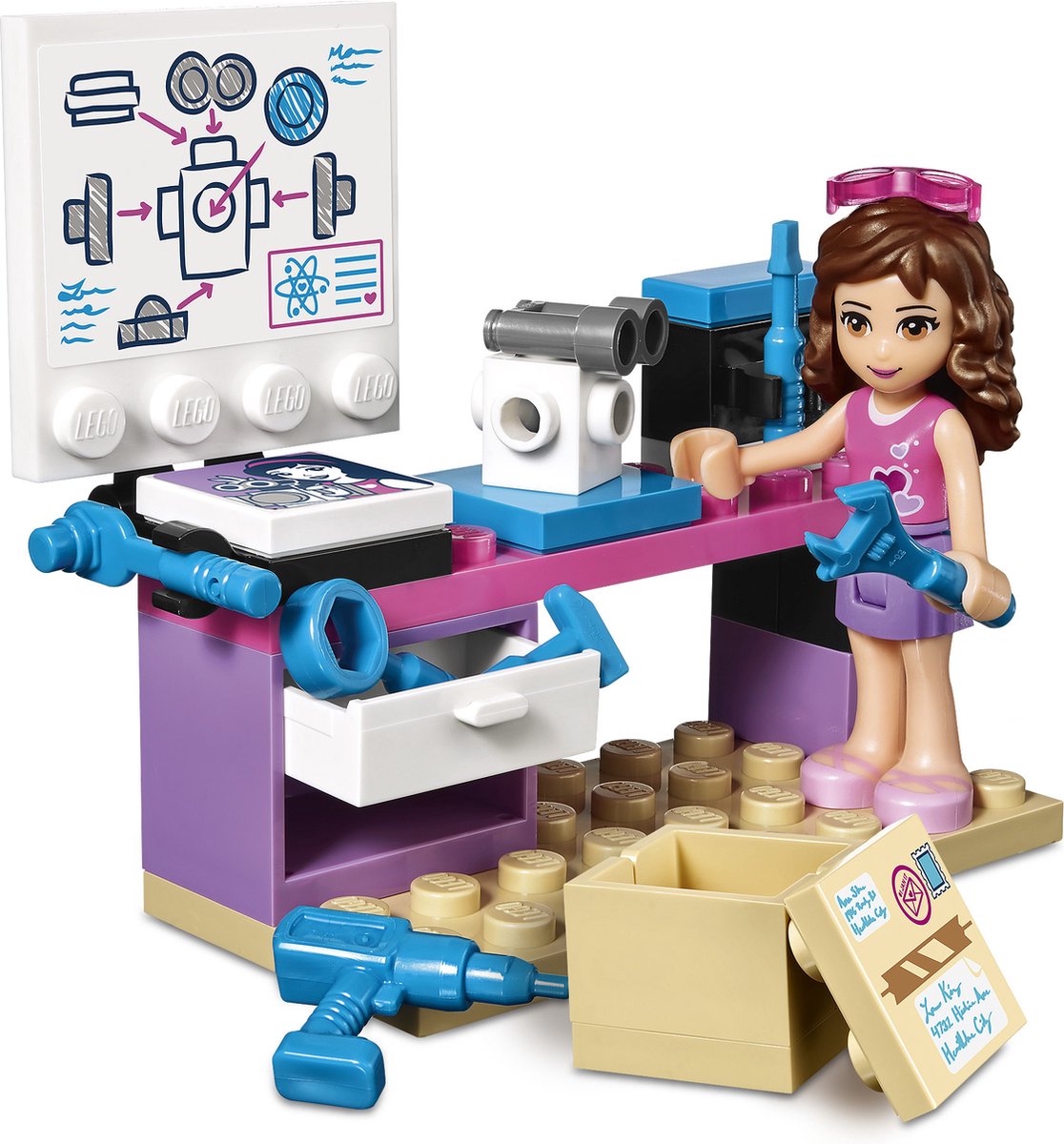 LEGO Friends Le labo créatif d'Olivia 41307 bol
