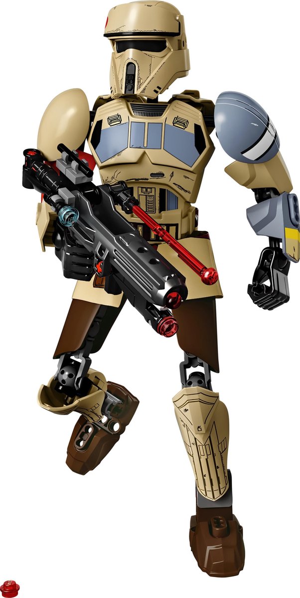LEGO Star Wars Scarif Stormtrooper Bouwfiguur Meerkleurig 75523 — afbeelding 3