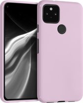 kwmobile telefoonhoesje voor Google Pixel 5 - Hoesje voor smartphone - Back cover in mauve