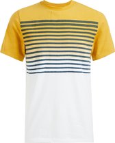 WE Fashion Heren gestreept T-shirt
