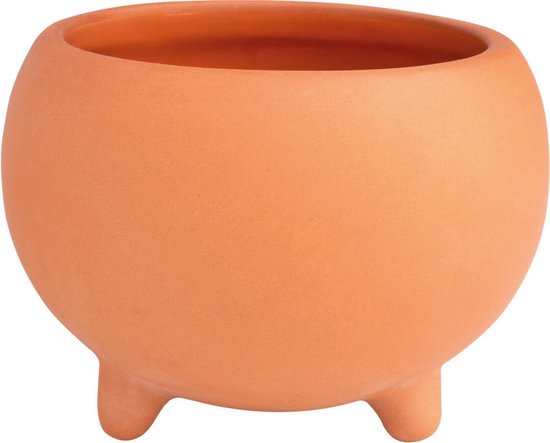 Pots en terre cuite, 12 cm de hauteur, 13 cm Ø, 6 pièces