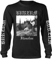 Burzum Longsleeve shirt -S- FILOSOFEM 2018 Zwart