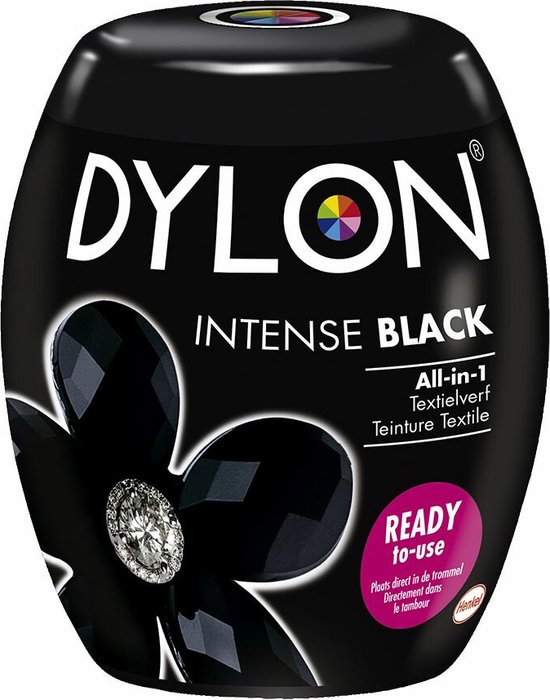 2x Dylon Textielverf Intense Black 350 gr