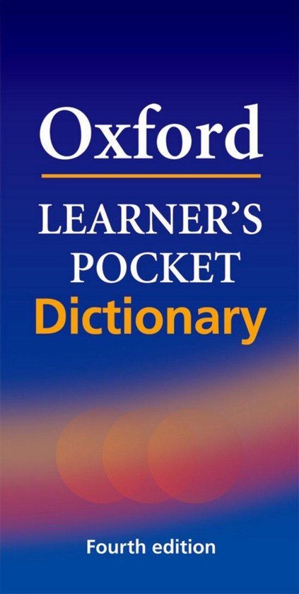 Oxford Learner's Pocket Dictionary - cover