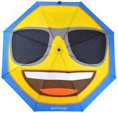 Second Chance Emoji Golf Paraplu - Coole Smiley