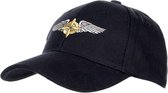 Fostex Garments - Baseball cap WWII-Propeller Wing (kleur: Zwart / maat: NVT)