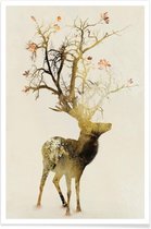 JUNIQE - Poster Autumn -40x60 /Bruin & Ivoor