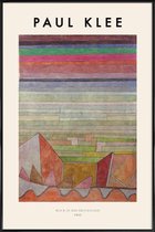 JUNIQE - Poster in kunststof lijst Klee - View into the Fertile