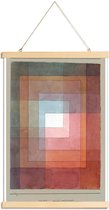 JUNIQE - Posterhanger Klee - White Framed Polyphonically -60x90 /Grijs