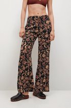 Mango Broek Bedrukte Rechte Broek 17010210 08 Dames Maat - W32