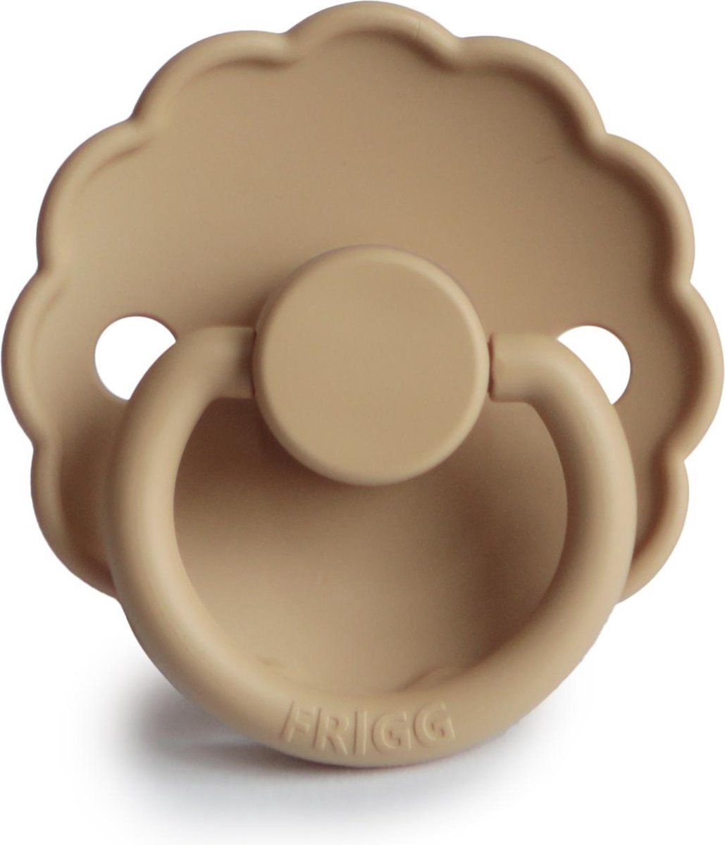 Goedkoopste FRIGG Fopspeen Natuurlijk rubber Daisy (6-18maanden) T2