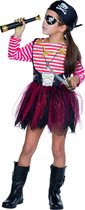 Rubie's Verkleedjurk Piraat Meisjes Polyester Rood Maat 104