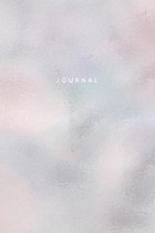 Journal: Foil Effect Notebook: 120-Page Lined - Luxury Pink Pearl