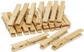 Lifetime Clean Wasknijpers 9,5 Cm Hout  20 Stuks