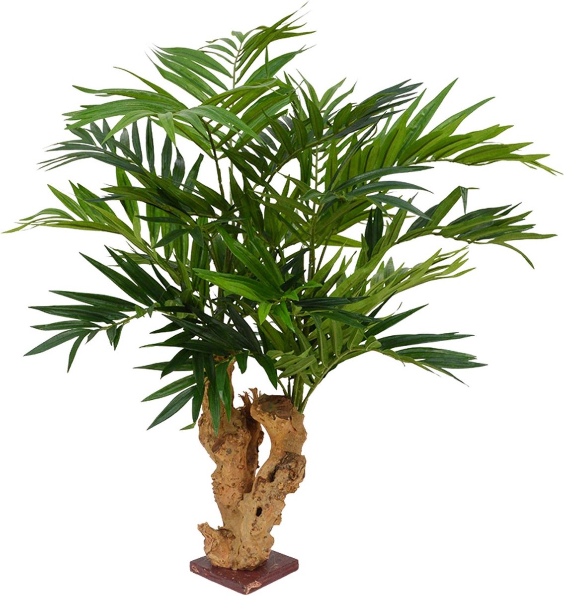 maxifleur Kunstplanten Parlour kunstpalm op voet 65cm Groen