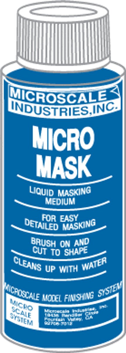 Microscale Tape - MI07 Micro Mask (Mask Tape in a Bottle) Vloeibare maskering